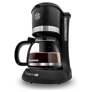 Cafeteira Elétrica Telefunken 1.2L 900W Verona Plus 220V