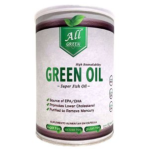 Green Oil ( 90 Caps  Ômega 3 )  All Green Labs