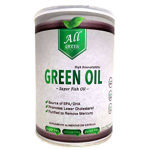 Green Oil ( 180 Caps  Ômega 3 )  All Green Labs