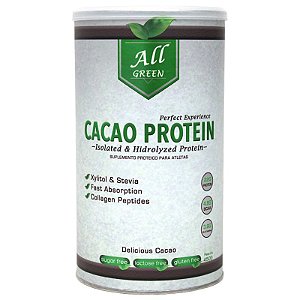 Cacao Protein ( 450g Isolada e Hidrolisada ) All Green Labs