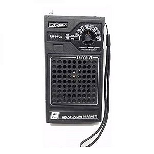 RADIO MOTOBRAS 2 FAIXAS RM-PF25 AM/FM DUNGA