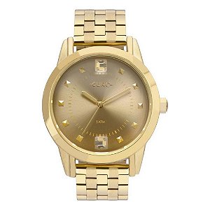 Relógio Euro Construções Dourado Feminino Eu2035yrt/4d
