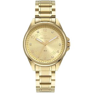 Relógio Feminino Technos Dourado Elegance 2035mrn/4x
