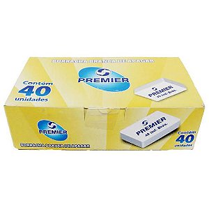 BORRACHA BRANCA 40 PREMIER - CX 40 UND