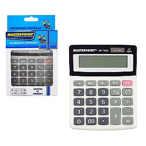 CALCULADORA MASTERPRINT 12 DIGITOS MP 1061
