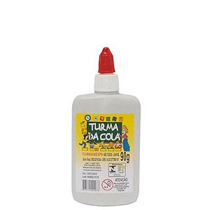 COLA BRANCA 90G TURMA DA COLA KIT C/ 12 UND