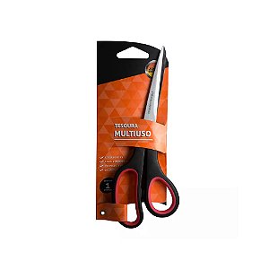 KIT C/6 TESOURAS 21CM  8" CABO PLASTICO JOCAR 91014