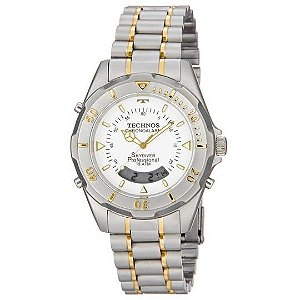 RELOGIO TECHNOS MASC PRATA REF:T20557S/9B