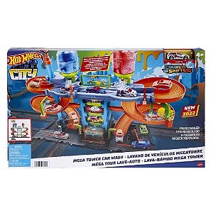PISTA HOT WHEELS CITY LAVA-RÁPIDO MEGA TOWER MATTEL - HDP05