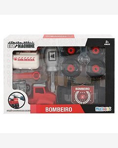 CITY MANCHINE BOMBEIRO 4 MODELOS MULTIKIDS BR1698