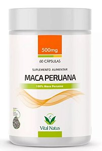 Maca peruana - 60 cápsulas - 500mg