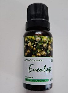 Óleo de Eucalipto 20ml (Grau terapêutico)- Produto 100% NATURAL