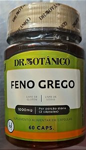 Feno Grego 100% - 1000mg Dr. Botânico