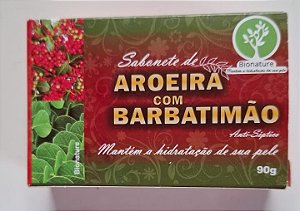 Sabonete de Aroeira com Barbatimão