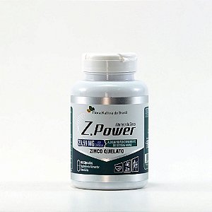 Zinco Power Quelato - 60 cápsulas - 29,59 mg