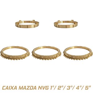 Kit Anel Sincronizador 1a 2a 3a 4a 5a S10 Blazer 96/2001 Nvg