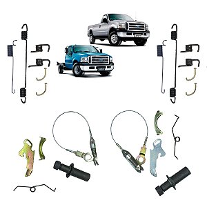 Kit Completo Regulador Freio Traseiro Ford F-250 F-350 GM Silverado