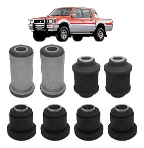 Kit Bucha Bandeja Superior Inferior L200 4x4 Gl Gls 1995...