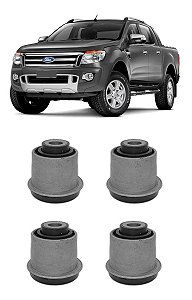 Kit 4 Buchas Bandeja Superior Ford Ranger 2013 A 2017 Novo