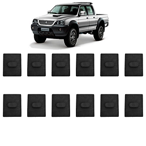 Kit Separador Feixe Molas L200 Sport Gls Outdoor Completo