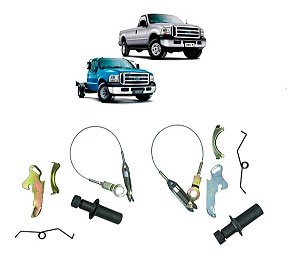 Kit Reparo Freio Traseiro Esquerdo E Direito Ford F250 F350