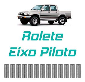 Roletes Do Eixo Piloto Toyota Hilux 2.8 Até 2004 13 Peças