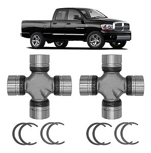 Kit 2 Cruzeta Semi Eixo Dianteiro Dodge Ram 2500 Até 2008