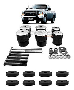 Kit Coxim Cabine E Calço Carroceria Ford F-250 F-350 1998 Até 2011