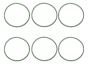 6 Anel Vedação Camisa Motor Mwm 229 F1000 F4000 6-90 7-90