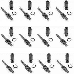 Kit 12 Pinhão Velocímetro Uno Palio Siena Strada Idea Fire