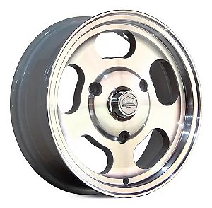 RODA DISH DIAMANTADA ARO 15X5,5 FURAÇÃO 3X150