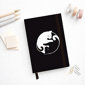 Caderno Yin Yang Gatos