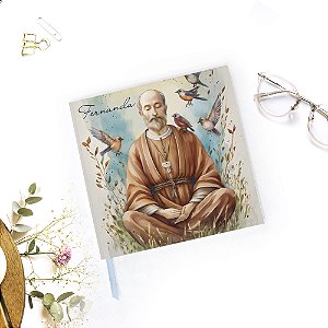 Caderno Quadrado Personalizado São Francisco 20x20 - Sem Pauta