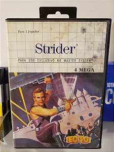 Jogo Strider - Para Master System + Manual Original