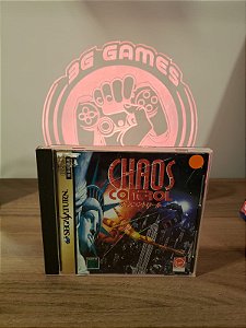 Jogo Chaos Control Japonês - Sega Saturn