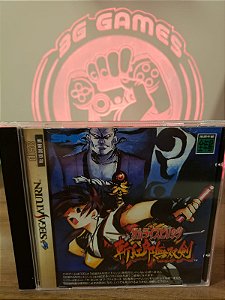 Jogo Samurai Spirits: Zankuro Musouken - Sega Saturn (Japonês) - seminovo