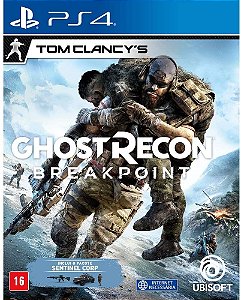 Jogo Ghost Recon: Breakpoint - PlayStation 4 (mídia física)