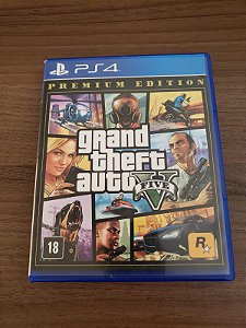 Jogo Grand Theft Auto 5 - Premium Edition - Ps4 (seminovo)