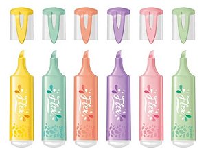 Marca Texto Flex Pastel Maped - Unid - Cores Sortidas