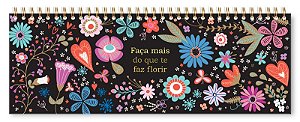 Planner Organizador semanal Fiore - Fina Idéia