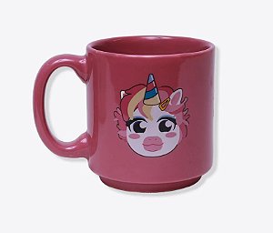 Caneca Mini Tina 100ml Unicórnio - Zonacriativa