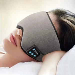 Tapa Olho Mascara Dormir Fone De Ouvido Bluetooth