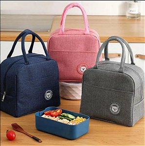 Bolsa Termica Lancheira Para Marmita Com Alca