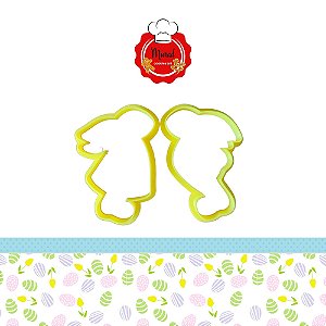 Casal de coelhos Beijinho