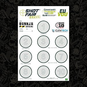 Dot Torture A3 – Drill de Precisão - Shot Fair | 50 un