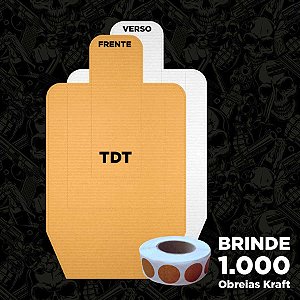 50 Alvos | TDT Dupla Face + Brinde 1.000 Obreias Kraft