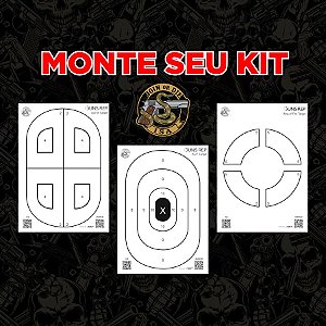 Kit ISA / Guns REP | 100 Alvos Oficiais da ISA
