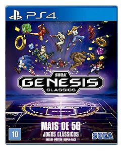 Sega Genesis Classics para PS4 - Mídia Digital