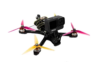 Drone Apex 5" com GoPro Hero 10 + Piloto