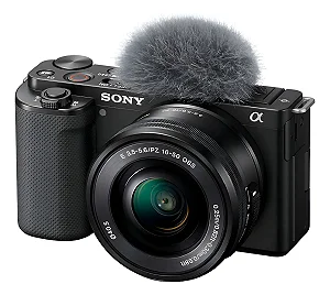 Câmera Sony Zv-e10 + Lente 16-50mm